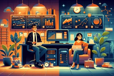 vps administrado vs no administrado que opcion es mejor explicacion de diferencias en responsabilidad curva de aprendizaje y costes Hosting Alojamiento Web
